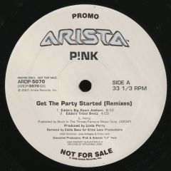 Pink - Pink - Get The Party Started (Remixes) - Arista