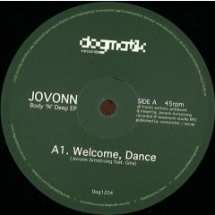Jovonn - Jovonn - Body 'N' Deep EP - Dogmatik Records