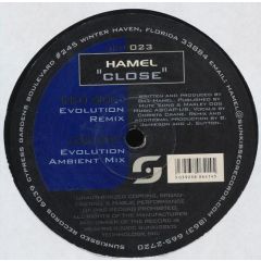 Hamel - Hamel - Close (Remixes) - Sunkissed