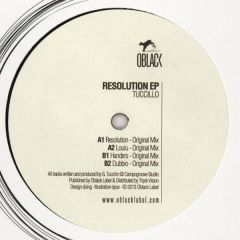 Giuseppe Tuccillo - Giuseppe Tuccillo - Resolution EP - Oblack Label