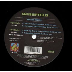 Whigfield - Whigfield - Much More - B.I.G., Energy, ZYX Music