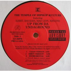 The Temple Of Hiphop - The Temple Of Hiphop - Up From Da Undaground / We Gon' Ride - Reprise Records