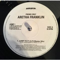 Aretha Franklin - Aretha Franklin - Jump To It - Arista