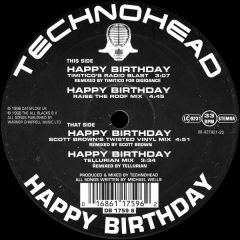 Technohead - Technohead - Happy Birthday - Mokum