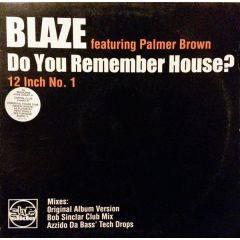 Blaze Feat Palmer Brown - Do You Remember House (Disc 1) - Slip 'N' Slide