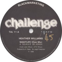 Heather Williams - Heather Williams - Nightlife - Challenge Records