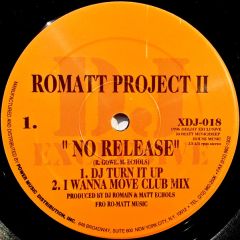 Romatt Project Ii - Romatt Project Ii - No Release - DJ Exclusive