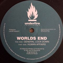 Worlds End - Worlds End - General Lock Down - Underfire
