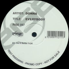 Donna - Donna - Everybody - Rise