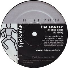 Hollis P. Monroe - Hollis P. Monroe - I'm Lonely - 	Stickman Records