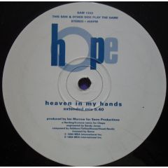 Hope - Hope - Heaven In My Hands - Warner Bros. Records