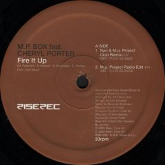 Mp Box Feat. Cheryl Porter - Mp Box Feat. Cheryl Porter - Fire It Up - Rise