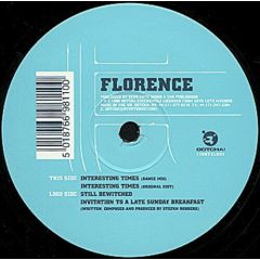 Florence - Florence - Interesting Times - Gotcha