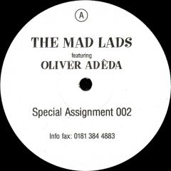 Mad Lads Featuring Oliver Adêda - Mad Lads Featuring Oliver Adêda - You Spin Me Round - Not On Label