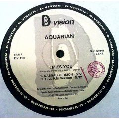 Aquarian - Aquarian - I Miss You - D Vision