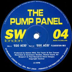 The Pump Panel - The Pump Panel - Ego Acid - Synewave London