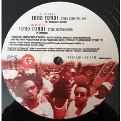 Machel Montano - Machel Montano - Toro Toro - Greensleeves