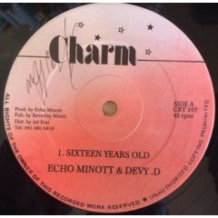 Echo Minott & Devy D - Echo Minott & Devy D - Sixteen Years Old - Charm