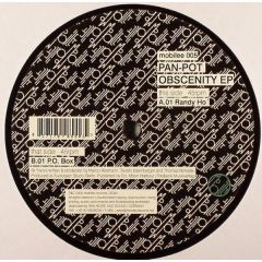 Pan-Pot - Pan-Pot - Obscenity EP - Mobilee