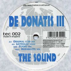 De Donatis Iii - De Donatis Iii - The Sound - T.E.C