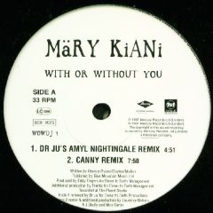 Mary Kiani - Mary Kiani - With Or Without You Pt.2 - Mercury