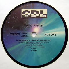 Magic Affair - Magic Affair - In The Middle Of The Night - CDL - Cologne Dance Label