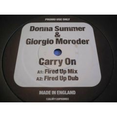 Donna Summer & Giorgio Moroder - Donna Summer & Giorgio Moroder - Carry On - Almighty Records