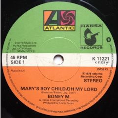 Boney M. - Boney M. - Mary's Boy Child/Oh My Lord - Hansa
