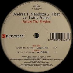 Andrea T Mendoza Vs Tibet - Andrea T Mendoza Vs Tibet - Follow The Rhythm - K Records