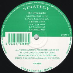 Strategy & DJ Freshtrax - The Dreamaster - Strategy Records