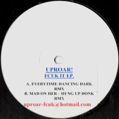 Tony N - Tony N - Fcuk It EP - Uproar! Records