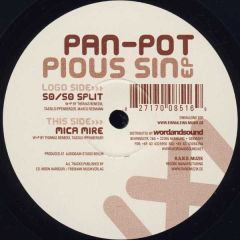 Pan-Pot - Pan-Pot - Pious Sin EP - Einmaleins Musik