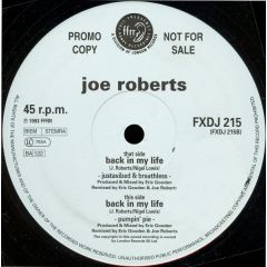Joe Roberts - Joe Roberts - Back In My Life - Ffrr