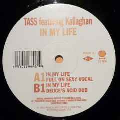 Tass Featuring Kallaghan - Tass Featuring Kallaghan - In My Life - Peach
