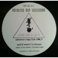 Ruthless Rap Assassins - Ruthless Rap Assassins - And It Wasn't A Dream - Syncopate
