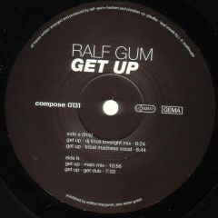Ralf GUM - Ralf GUM - Get Up - Compose Records