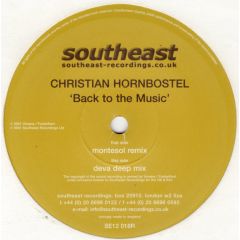 Christian Hornbostel - Christian Hornbostel - Back To The Music (Remixes) - Southeast