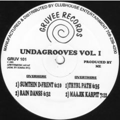 Unknown Artist - Unknown Artist - Undagrooves Vol. 1 - Gruvee Records