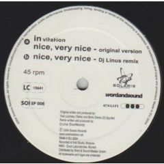 Step 2 Sun - Step 2 Sun - Nice, Very Nice (DJ Linus Rmx) - Solaris Records