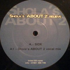Shola Ama - Shola Ama - Shola's 'About 2' Believe - About 2 Records