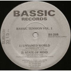 Various - Various - Bassic Tension Vol. 1 - Bassic Records