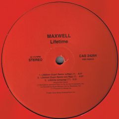 Maxwell - Maxwell - Lifetime - Sony