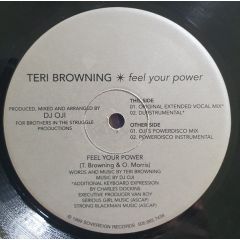 Teri Browning - Teri Browning - Feel Your Power - Sovereign Records