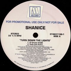 Shanice - Shanice - Turn Down The Lights - Motown