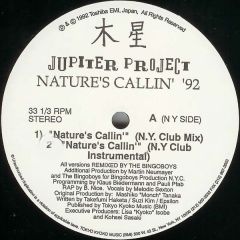 Jupiter Project - Jupiter Project - Nature's Callin' 92 - Toshiba Emi 