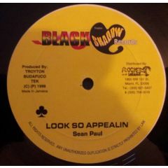 Sean Paul - Sean Paul - Look So Appealin - Black Shadow