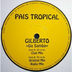 Gilberto - Gilberto - Da Samba - Pais Tropical