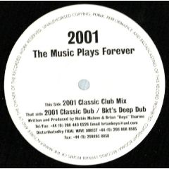 2001 - 2001 - The Music Plays Forever - Booma