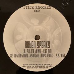 Ruben Sparks - Ruben Sparks - Put Me Down - Stick Records