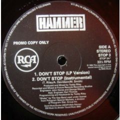Hammer - Hammer - Don't Stop - RCA